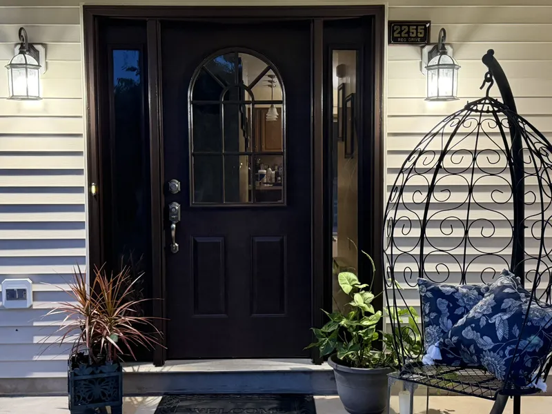 Front door replacement.